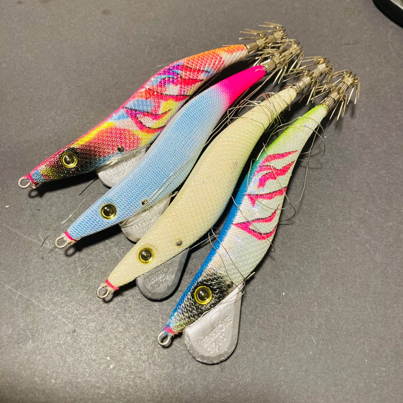 キーストン 3.5号 早福型 邪道編 V0 V1 V2 V3 エサ巻エギ 餌巻エギ