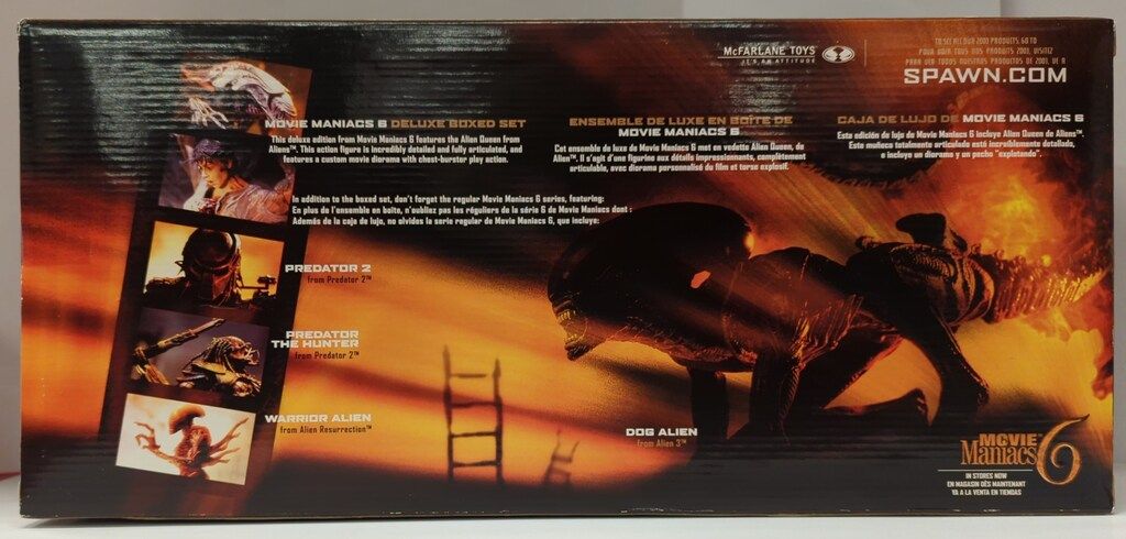 McFARLANE TOYS MOVIE MANIACS 06 ALIEN QUEEN / DELUXE BOXED SET 6