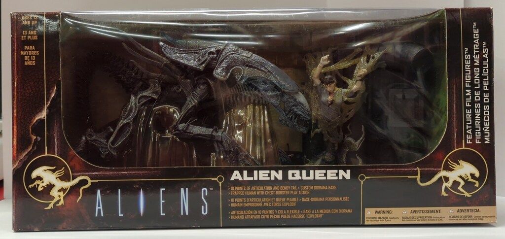 McFARLANE TOYS MOVIE MANIACS 06 ALIEN QUEEN / DELUXE BOXED SET 6