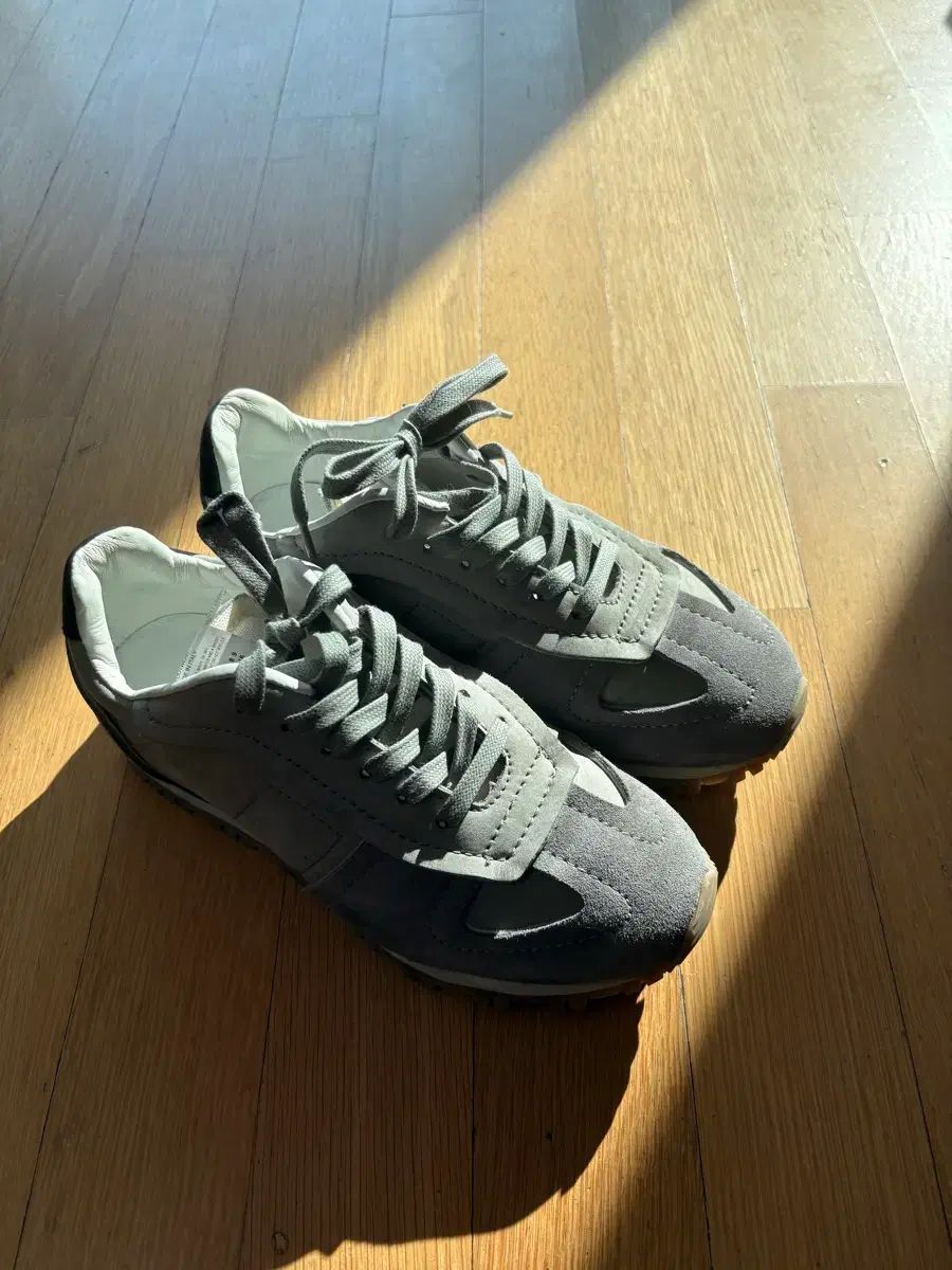 メゾンマルジェラ ランナー スニーカー グレー 38