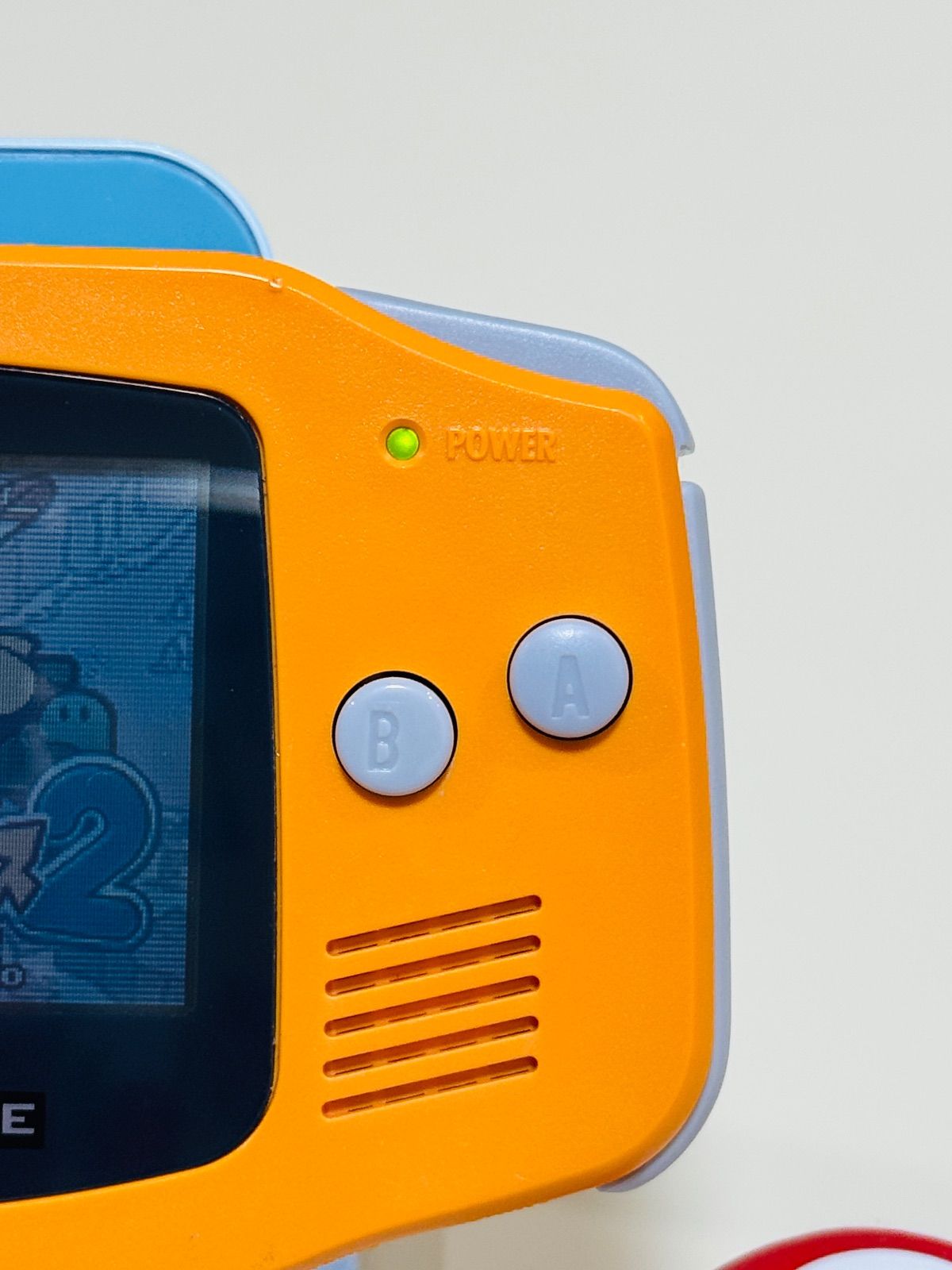 Nintendo Game Boy Advance 本体 オレンジ 動作良好 - メルカリ