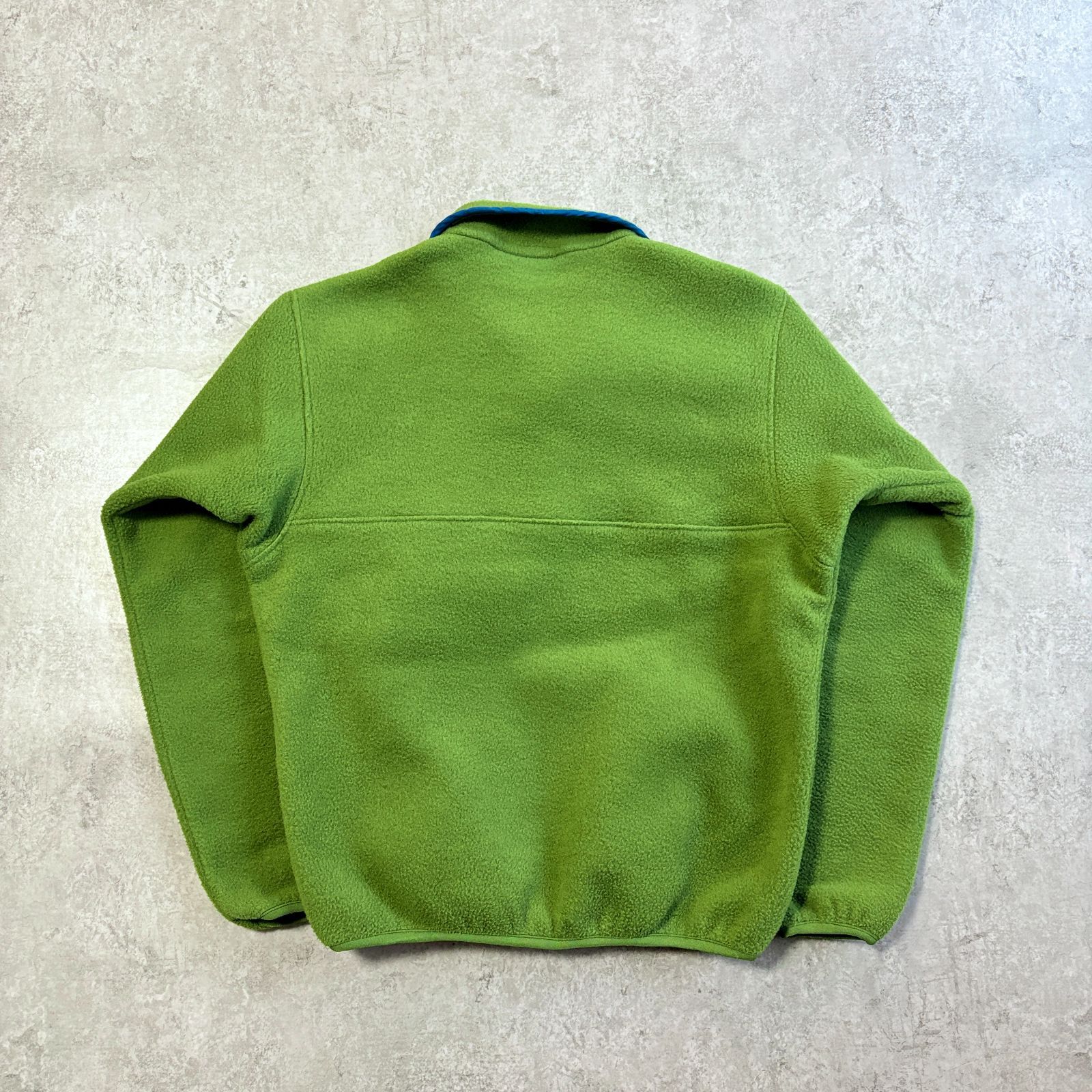90s 1991年 JAMAICA製 patagonia Synchilla Snap T Pullover 【 lime