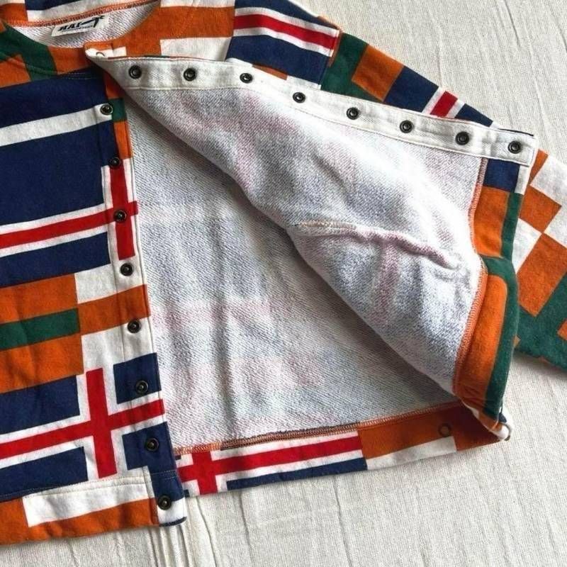 ドメスティック アーカイブ古着 ISSEY MIYAKE 鈴付き プリーツシャツ 