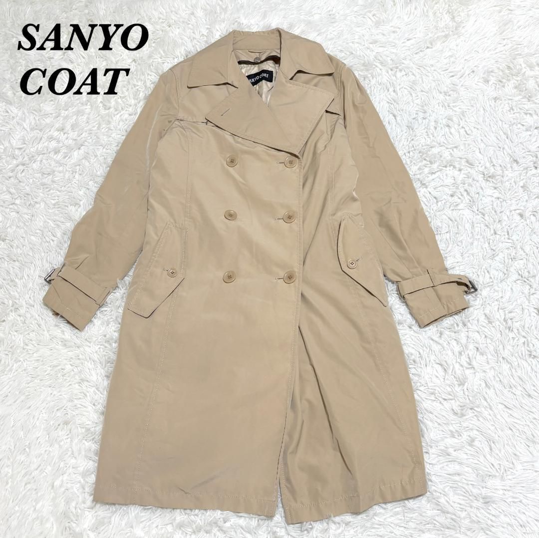 SANYO COAT ベージュ トレンチコート ダウンライナー付 ゴアテックス 美品SANYO COAT ダウンライナー付ダブルトレンチコート GORETEX - メルカリ