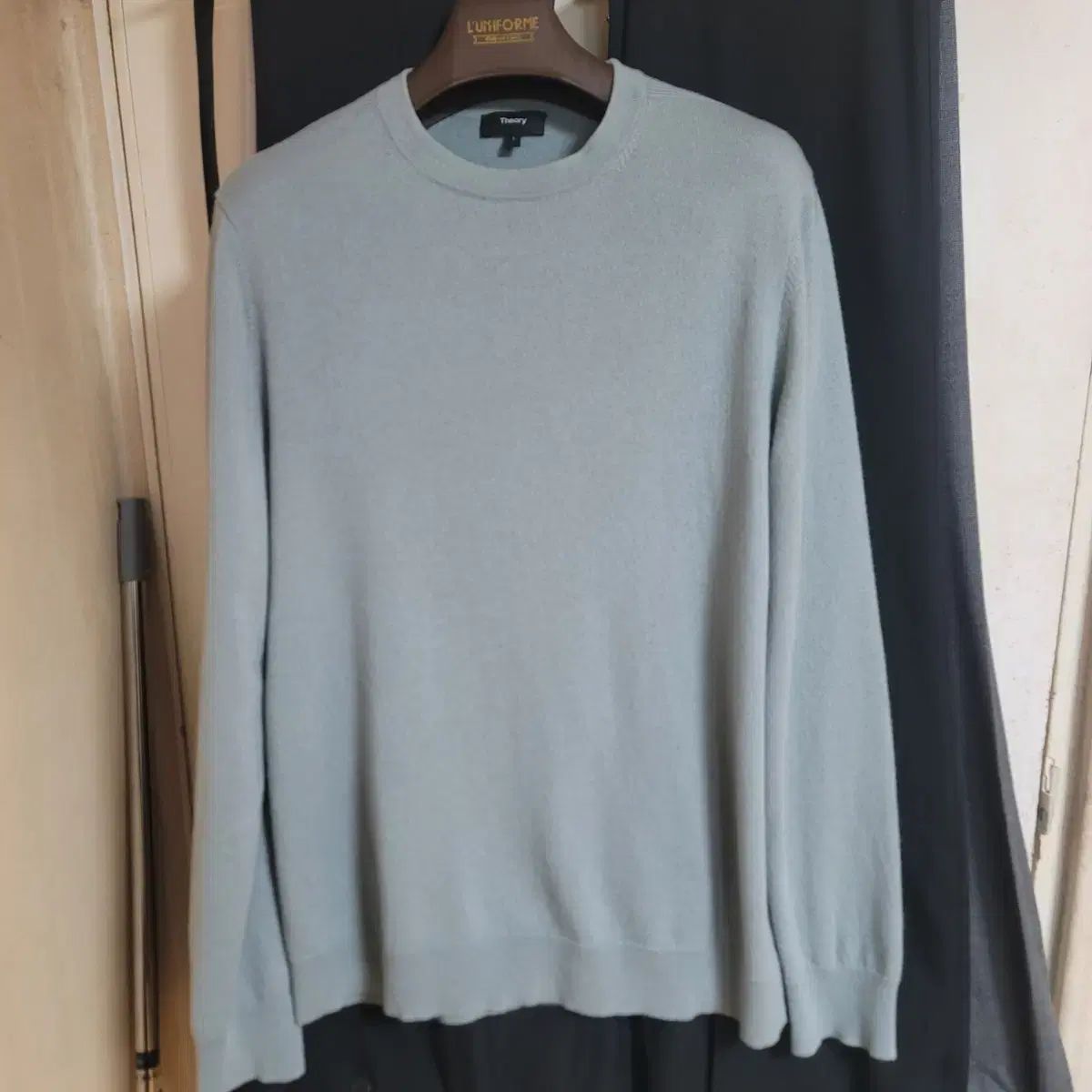 Theory 띠어리 ラウンドネック カシミア ニット ラージ L