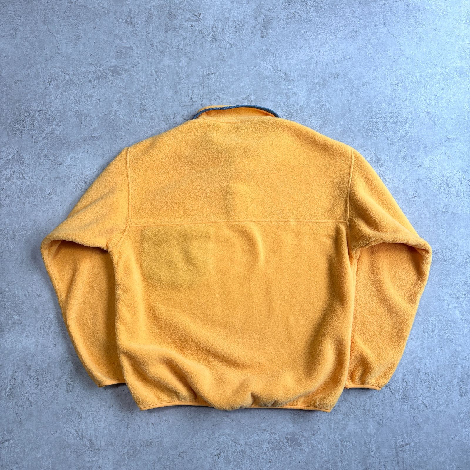 90s 1998年 USA製 patagonia Synchilla Snap T Pullover 【 yellow 