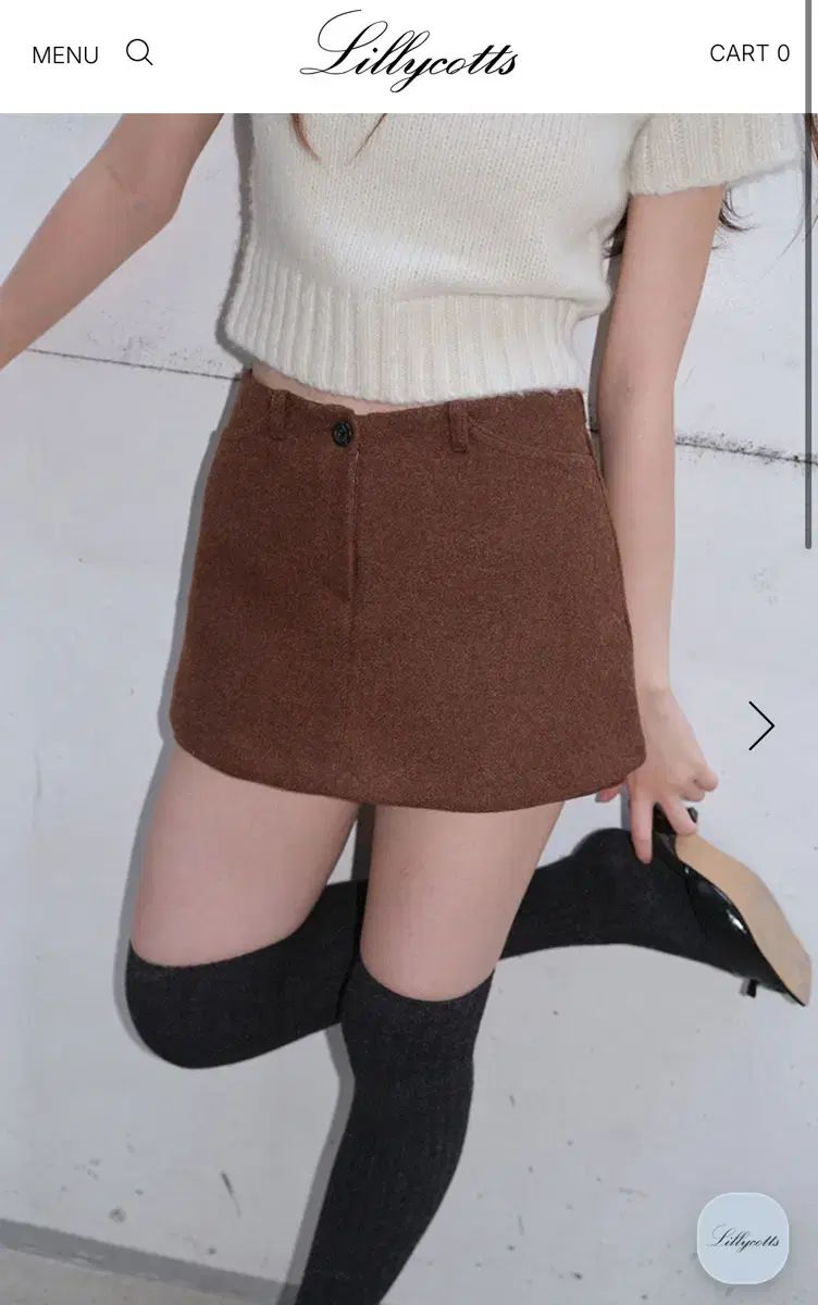 リリーコーツ ベニ スカンツ リコ スカート パンツ