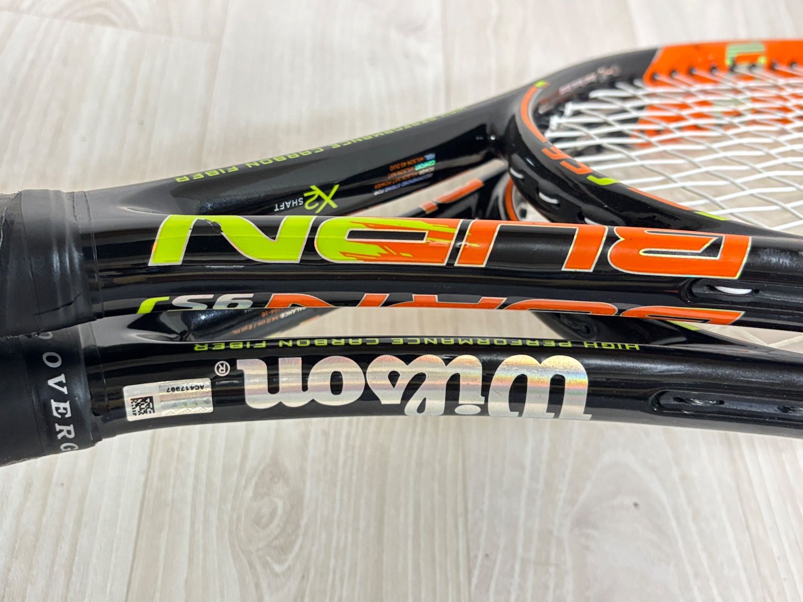 Wilson BURN 95 95J テニス ラケット 4本セット - メルカリ