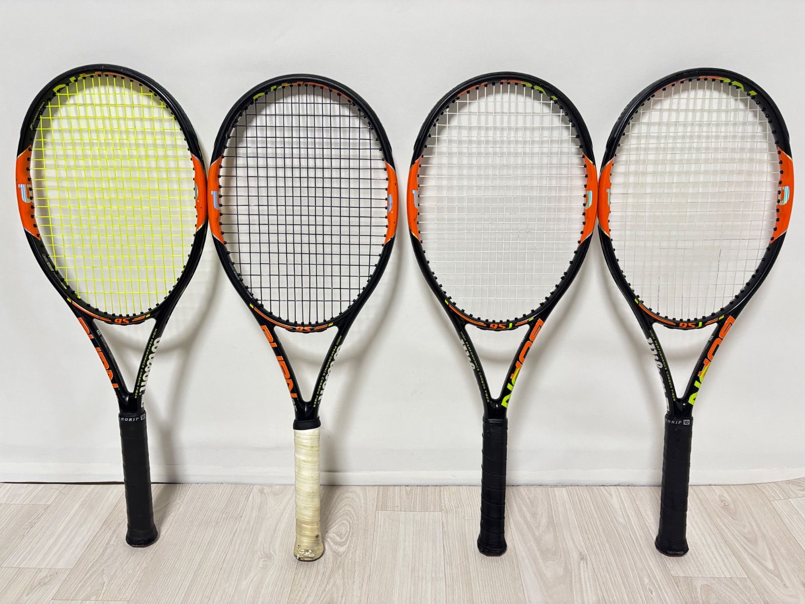 Wilson BURN 95 95J テニス ラケット 4本セット - メルカリ