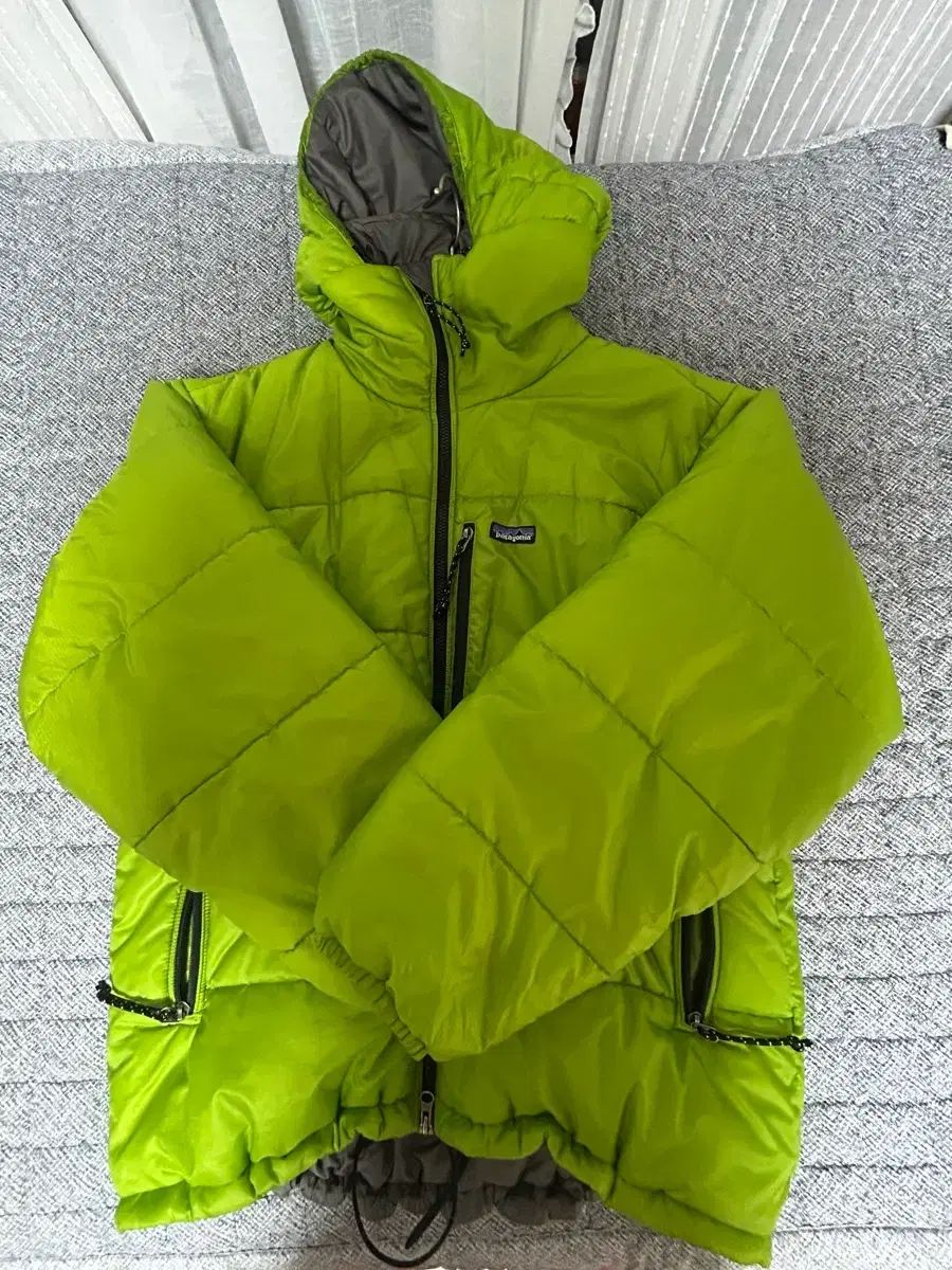 ヴィンテージ patagonia パタゴニア ダスパーカ ゲッコーグリーン 02年 L