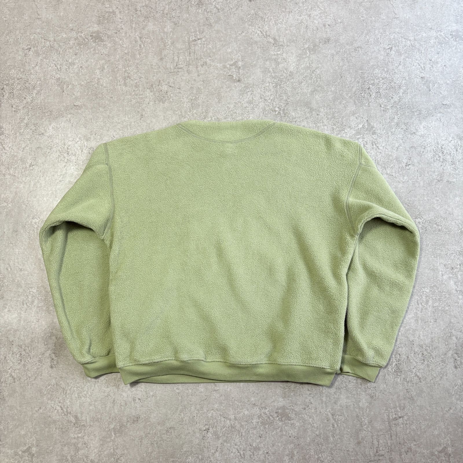 90s 1991年 USA製 patagonia Lightweight Synchilla Crew【pistachio 