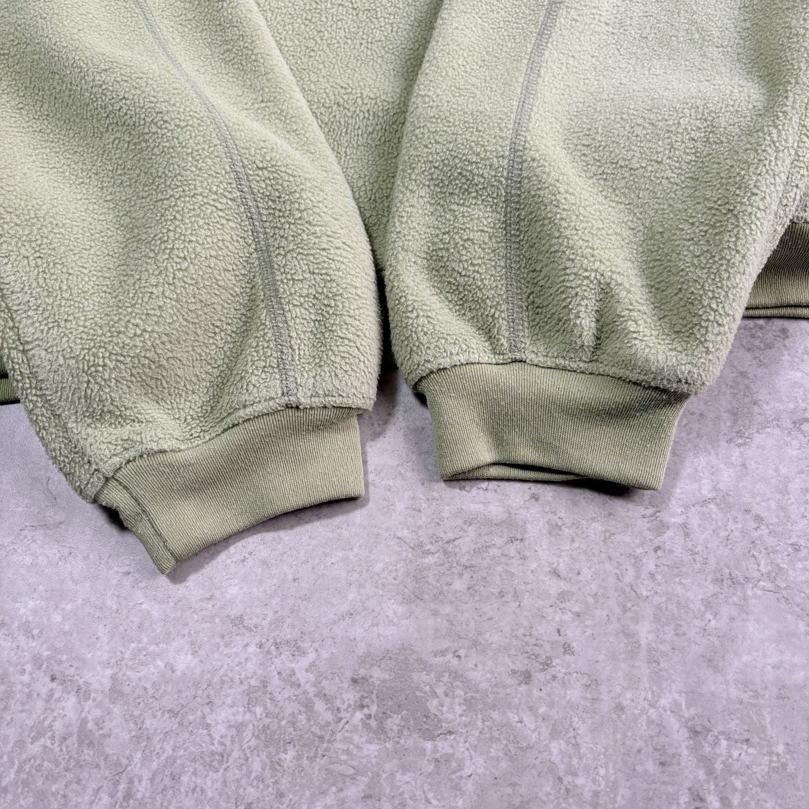 90s 1991年 USA製 patagonia Lightweight Synchilla Crew【pistachio 