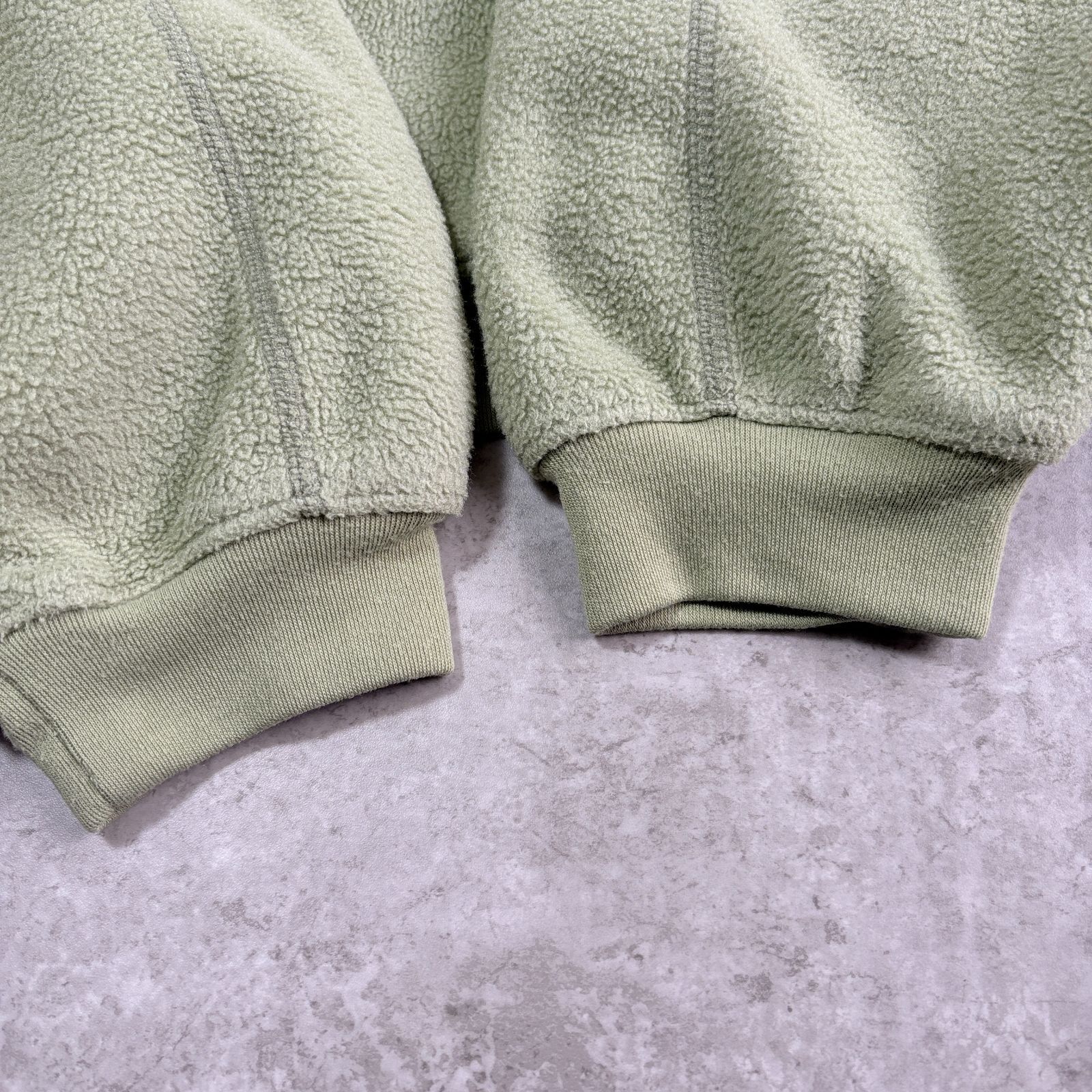 90s 1991年 USA製 patagonia Lightweight Synchilla Crew【pistachio 