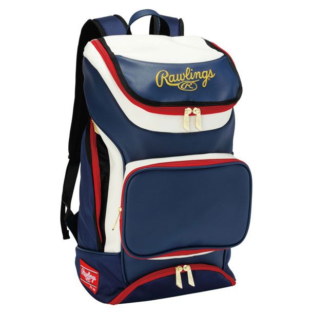 チームバックパック 38L Rawlings ローリングス バッグ (EBA9S01)、N/W