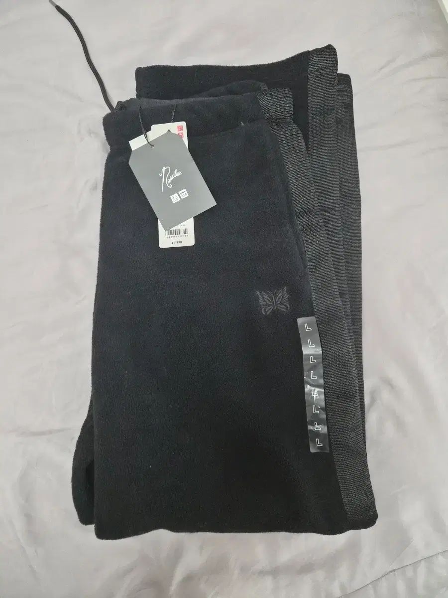 Needles x UNIQLO コラボ トラック パンツ L ブラック