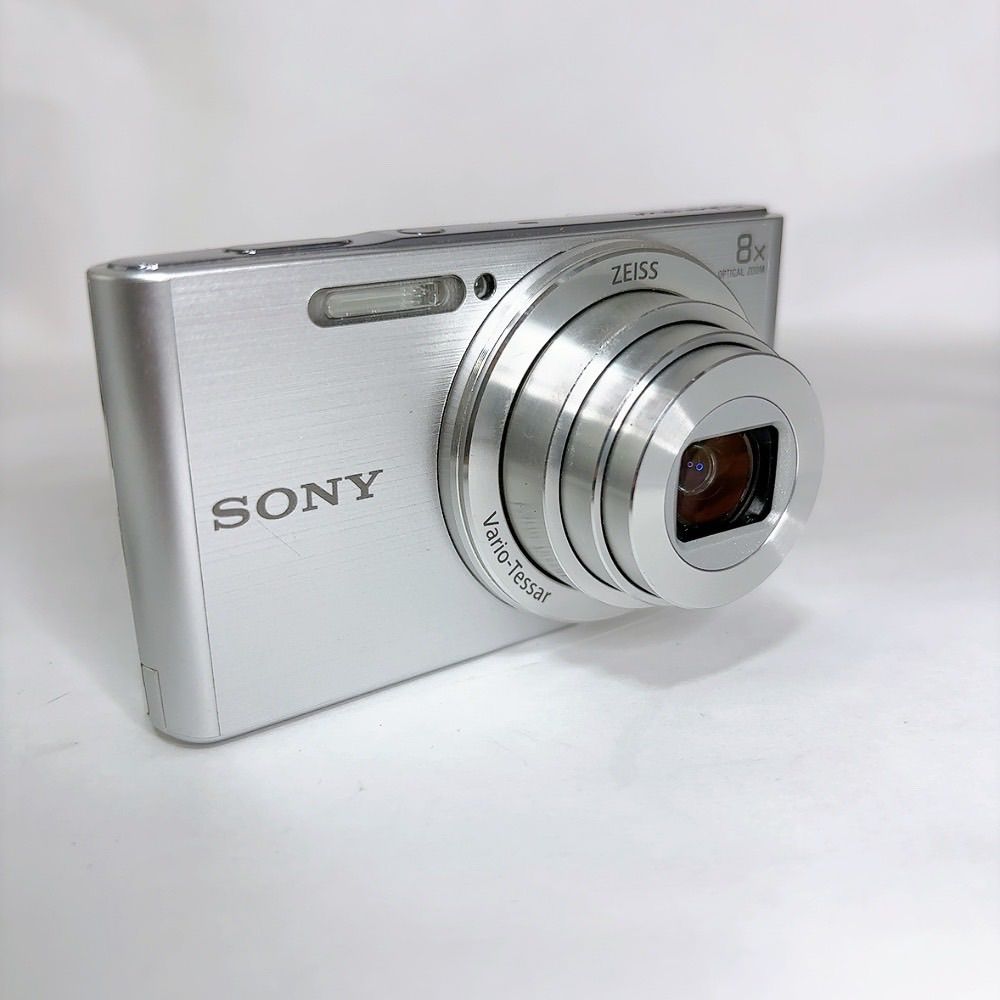 極美品】SONY Cyber-shot DSC-W830 コンパクトデジタルカメラ シルバー