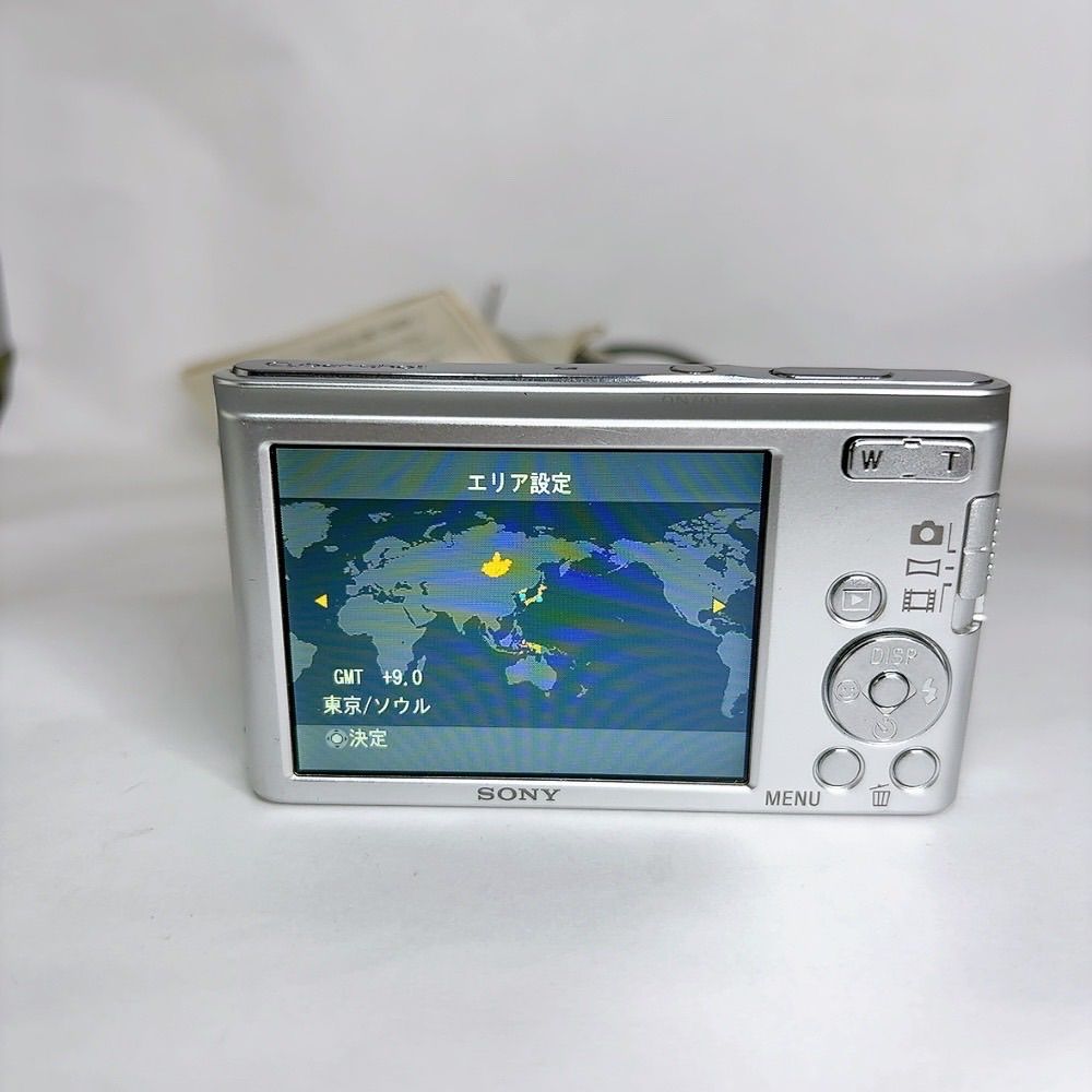 極美品】SONY Cyber-shot DSC-W830 コンパクトデジタルカメラ シルバー