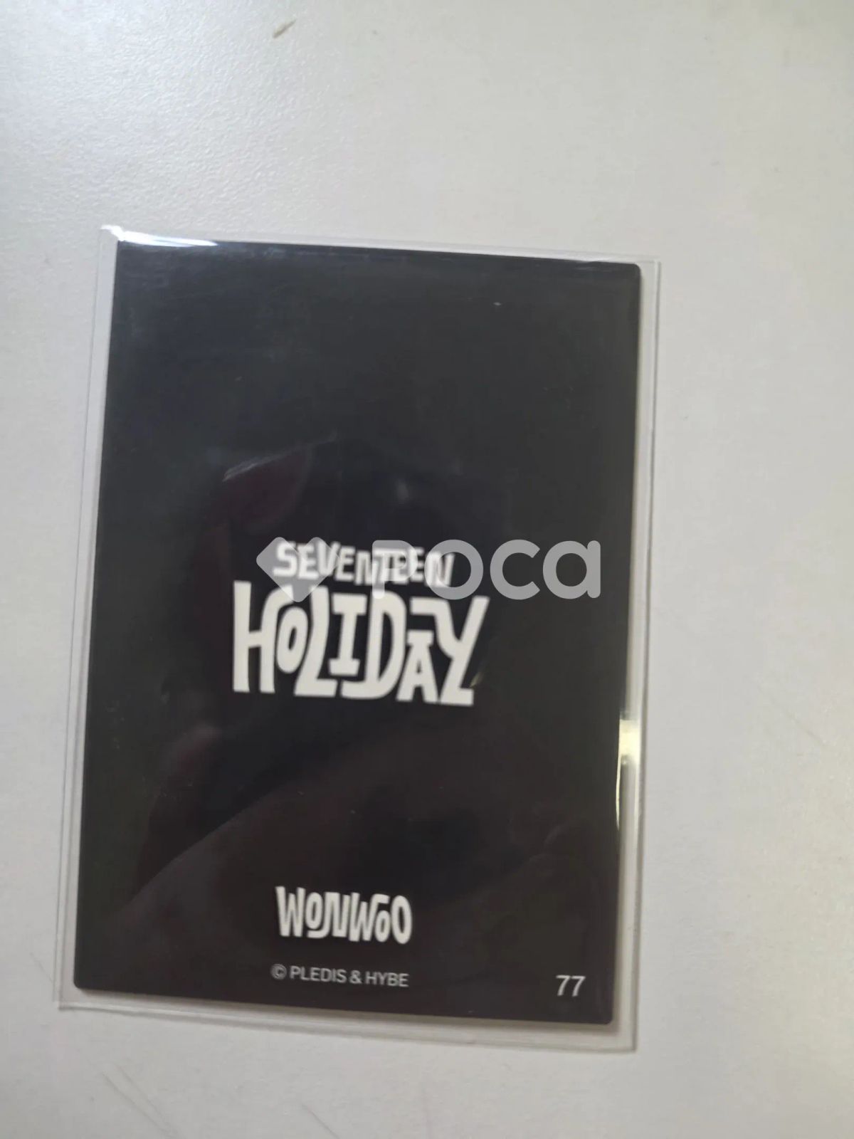 セブチ ウォヌ SEVENTEEN 2025 JAPAN FANMEETING 'HOLIDAY' PHOTO CARD