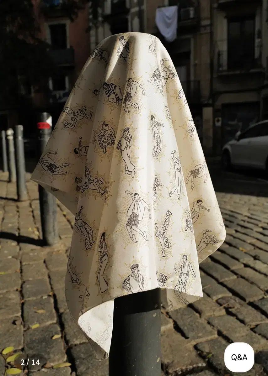 ヒップホップジャズ シルクスカーフ