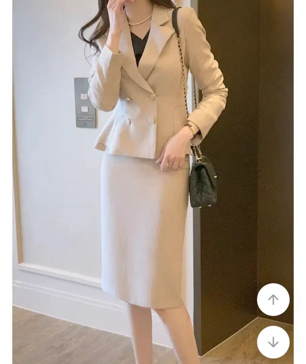 ジョイユーページ ツイード セットアップ S