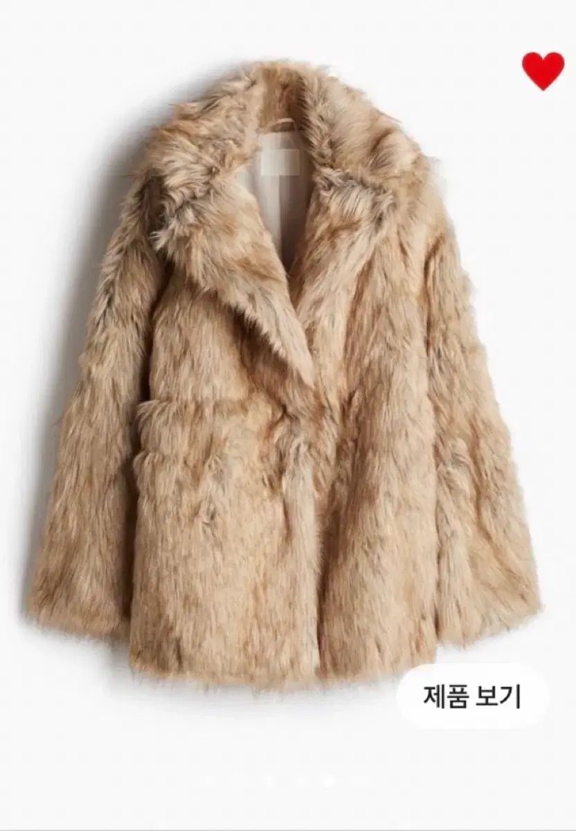 H M ファー ジャケット large