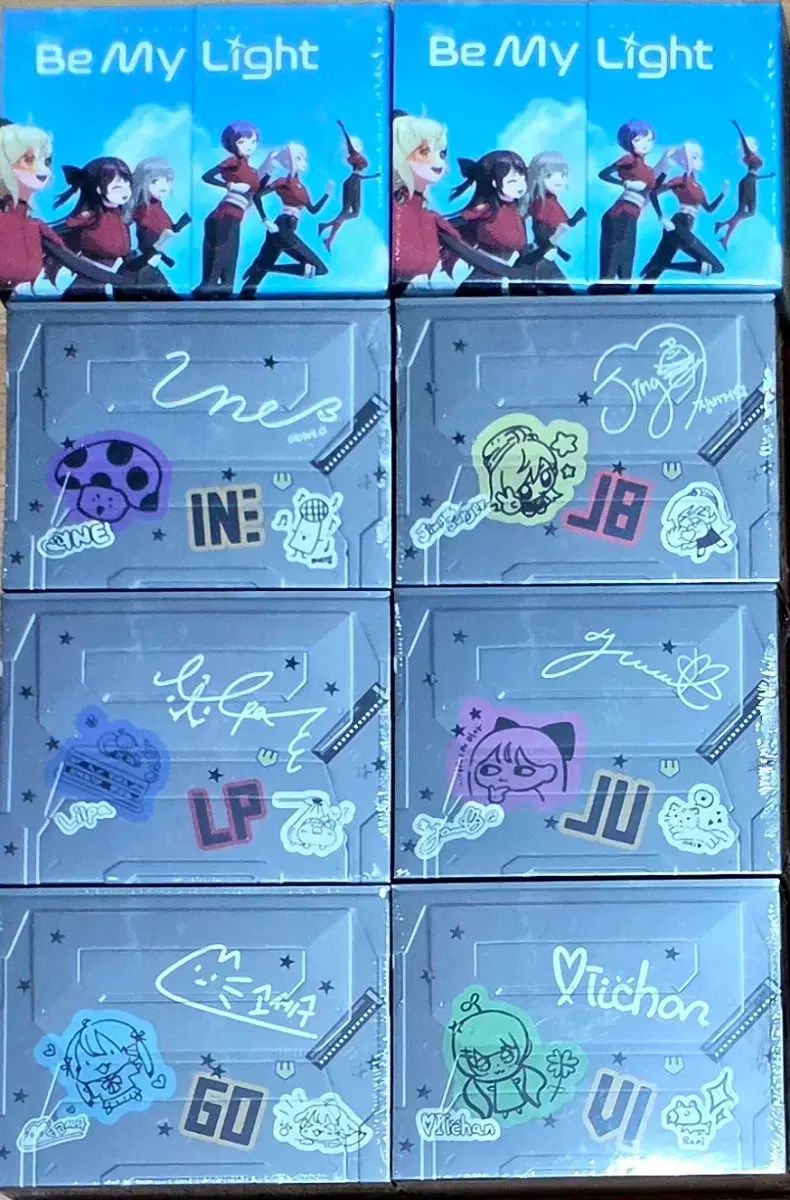 ISEGYE アイドル Be My Light アルバム set Withmuu ウィズミュー ヨントンファンサイン会 特典