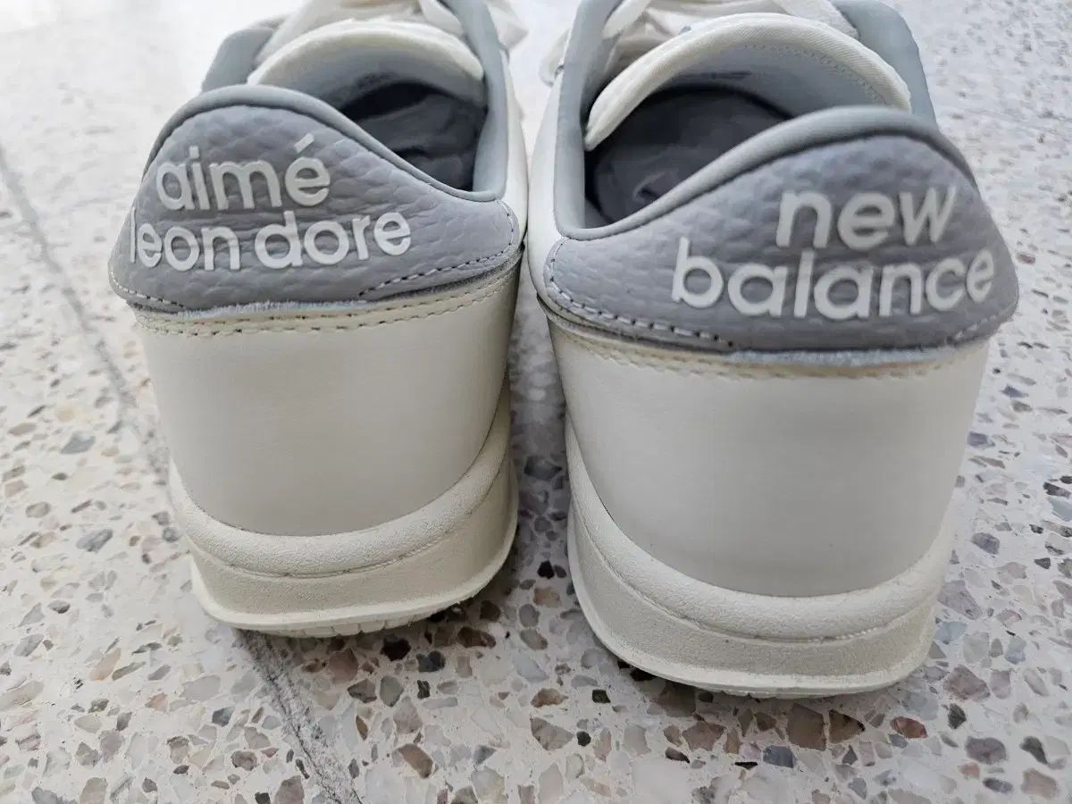  ニュー ンス x エメ レオン ドール T 500 グレー スニーカー 靴