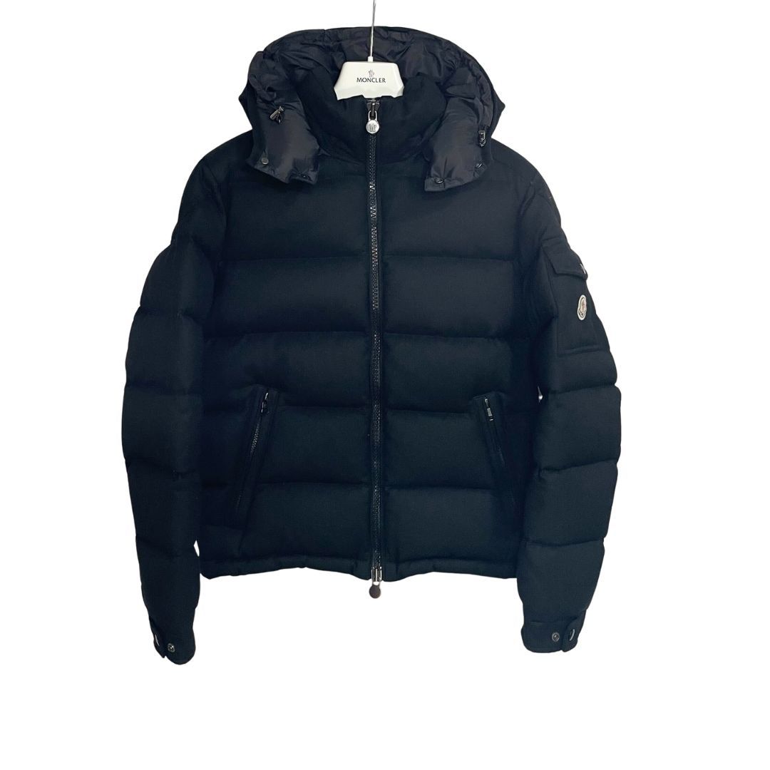 MONCLER XS 00 ブラック ダウンジャケット 型番