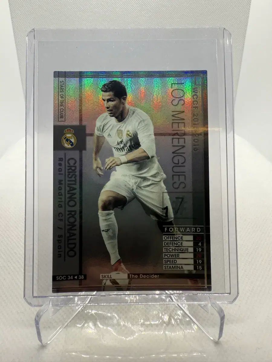 15/16 Panini パニーニ WCCF クリスティアーノ ロナウド サッカー