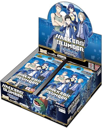 バンダイ BANDAI デジモンカードゲーム ブースターパック HACKERS SLUMBER BT 23 BOX 入り m