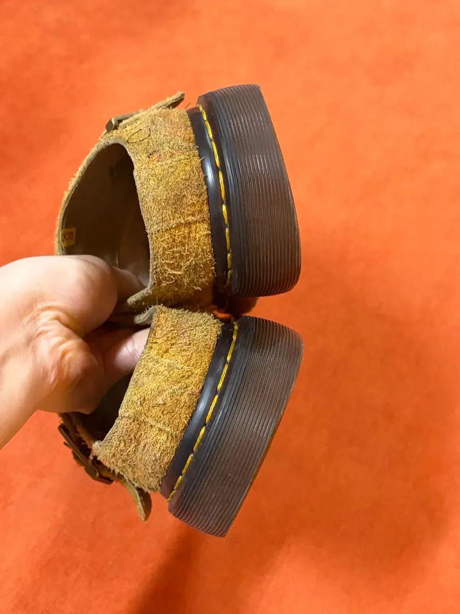  280 DR MARTENS ドクターマーチン アイ ヘヤリー ブラウン ミュール サンダル サンダル