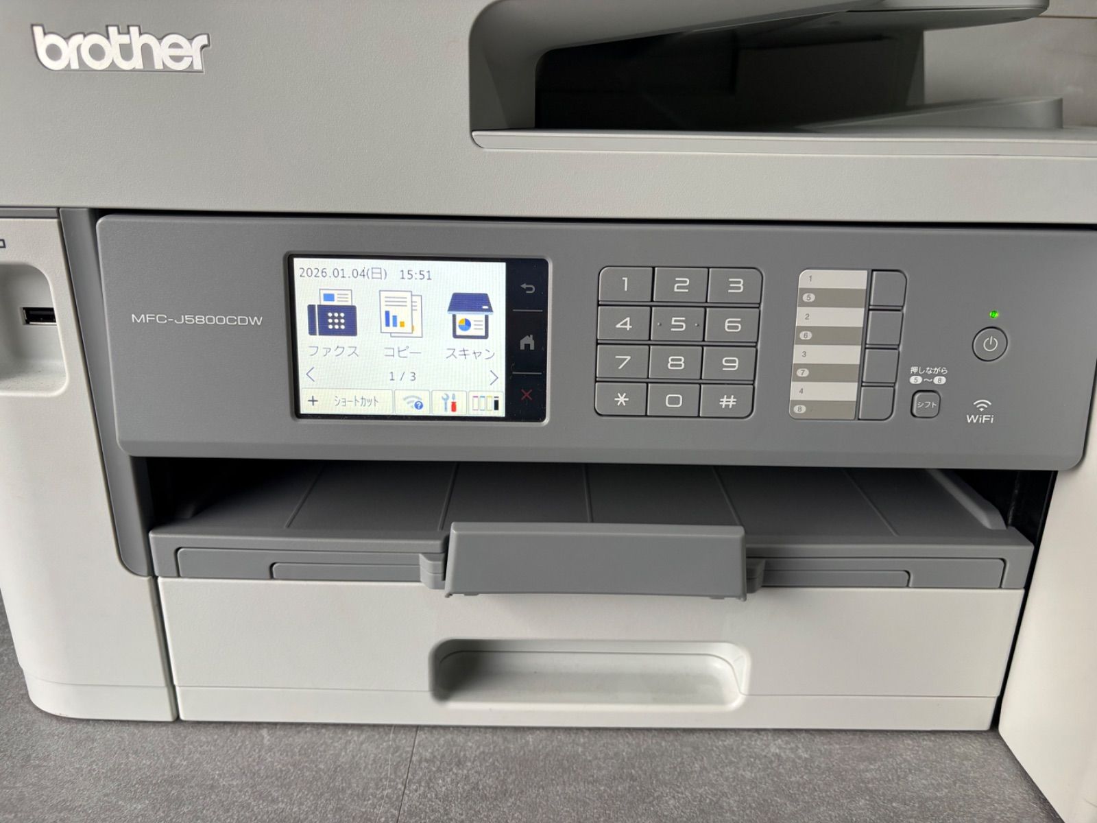 brother ブラザー インクジェット複合機 MFC 大容量ファーストタンク Wi Fi FAX 自動両面 1段トレイ 30万ページ耐久 A 4読取