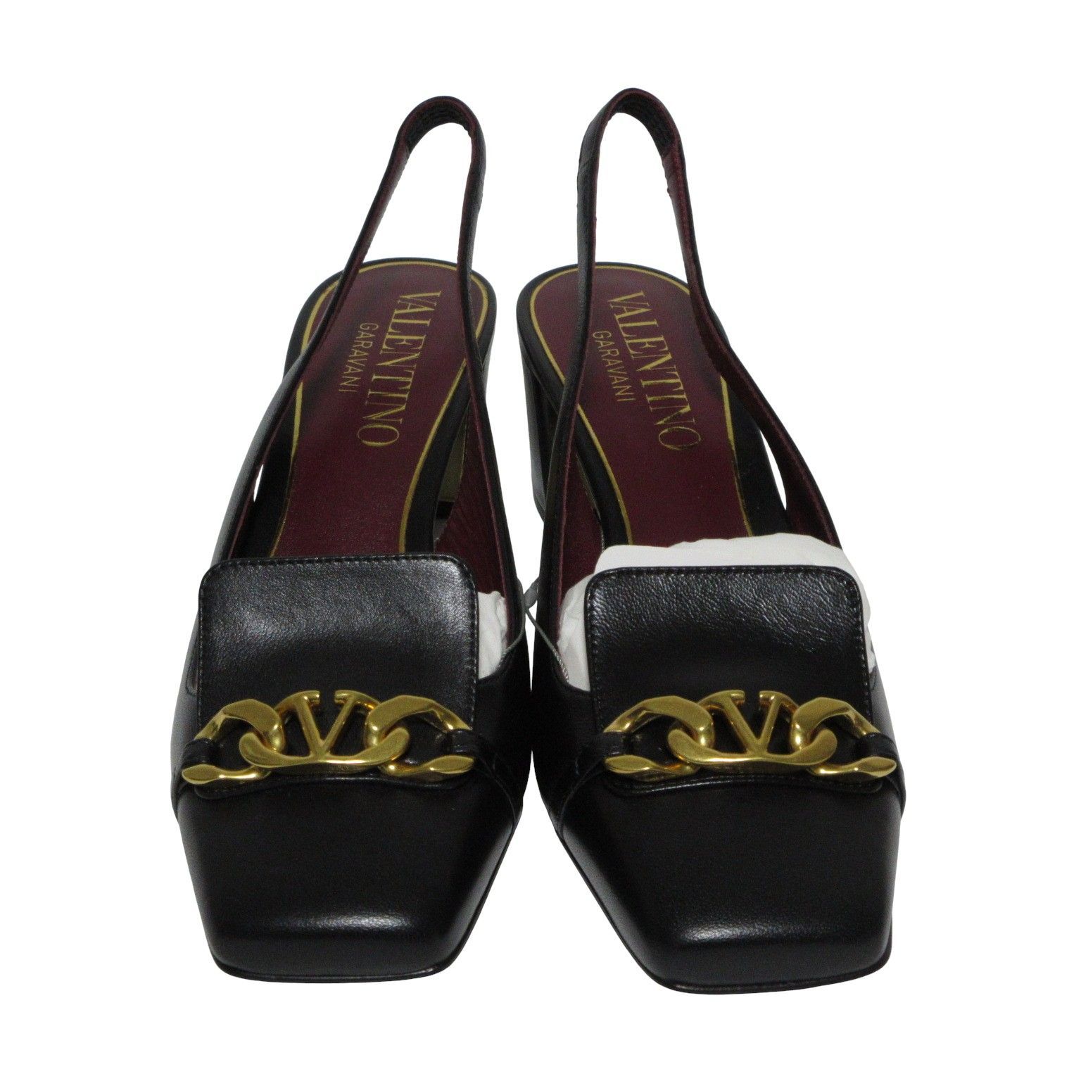 VALENTINOパンプスVロゴ