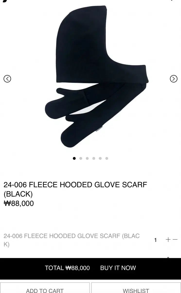 ♥ JiCHOI コンフォート フリース WHO フード グローブ スカーフ