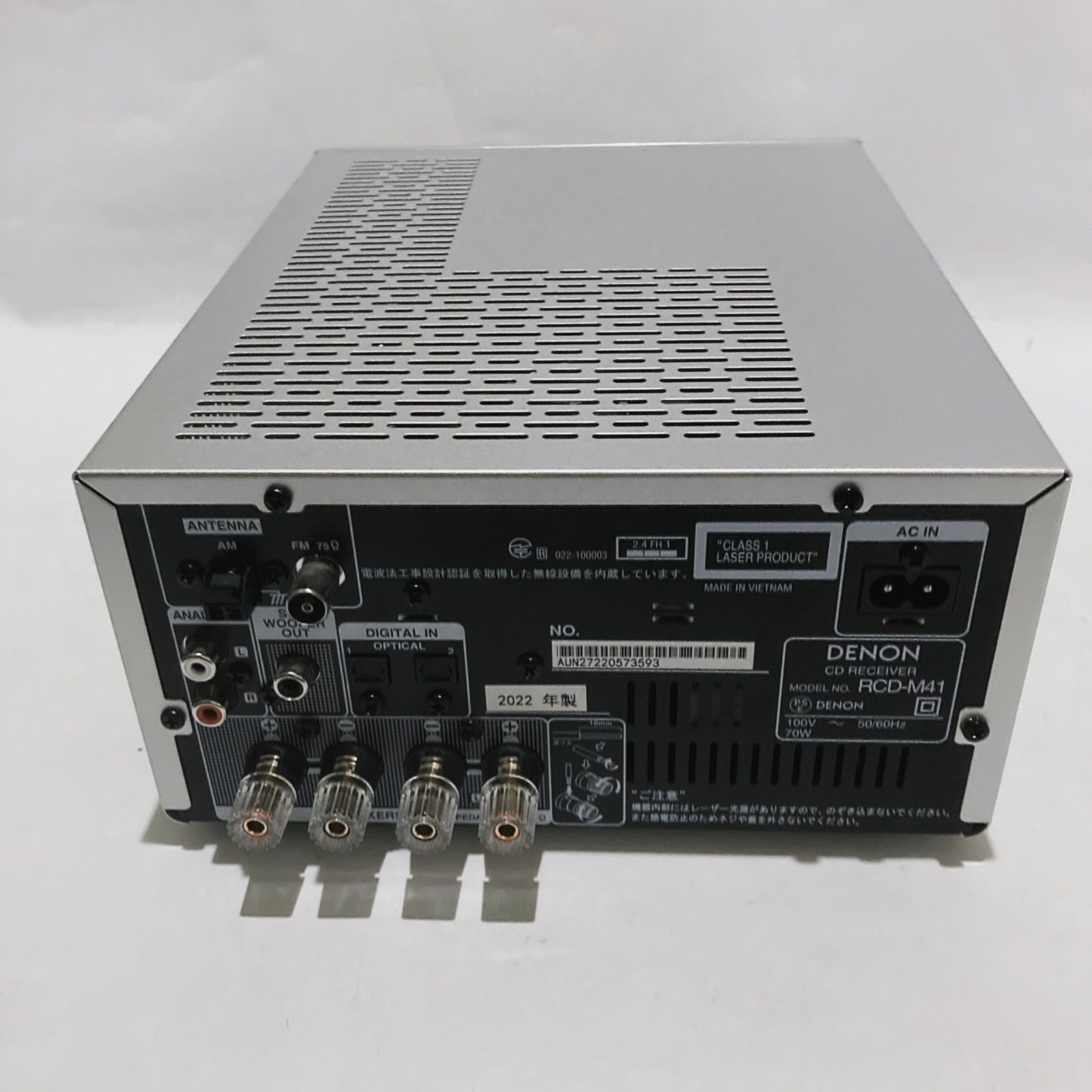 DENON RCD-M41 CDレシーバー 2022年製 良品 動作確認済 デノン - メルカリ