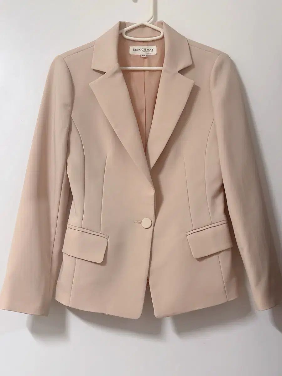 ピンクベージュ スーツ セットアップ SET