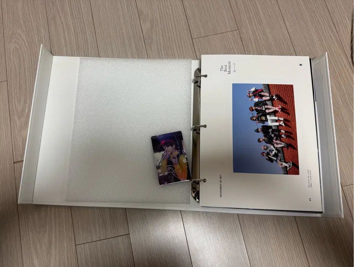 ジョングク トレカ フォトカード BTS 防弾少年団 バンタン メモリーズ 2017