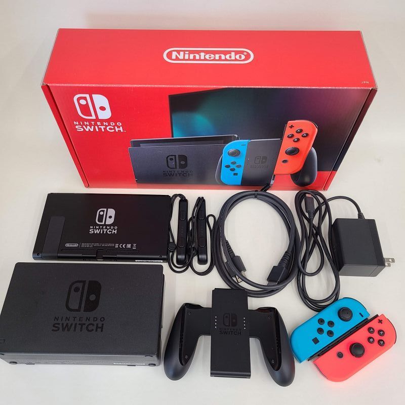 Nintendo Switch 本体 ネオンブルー ネオンレッド HAD S KABAA