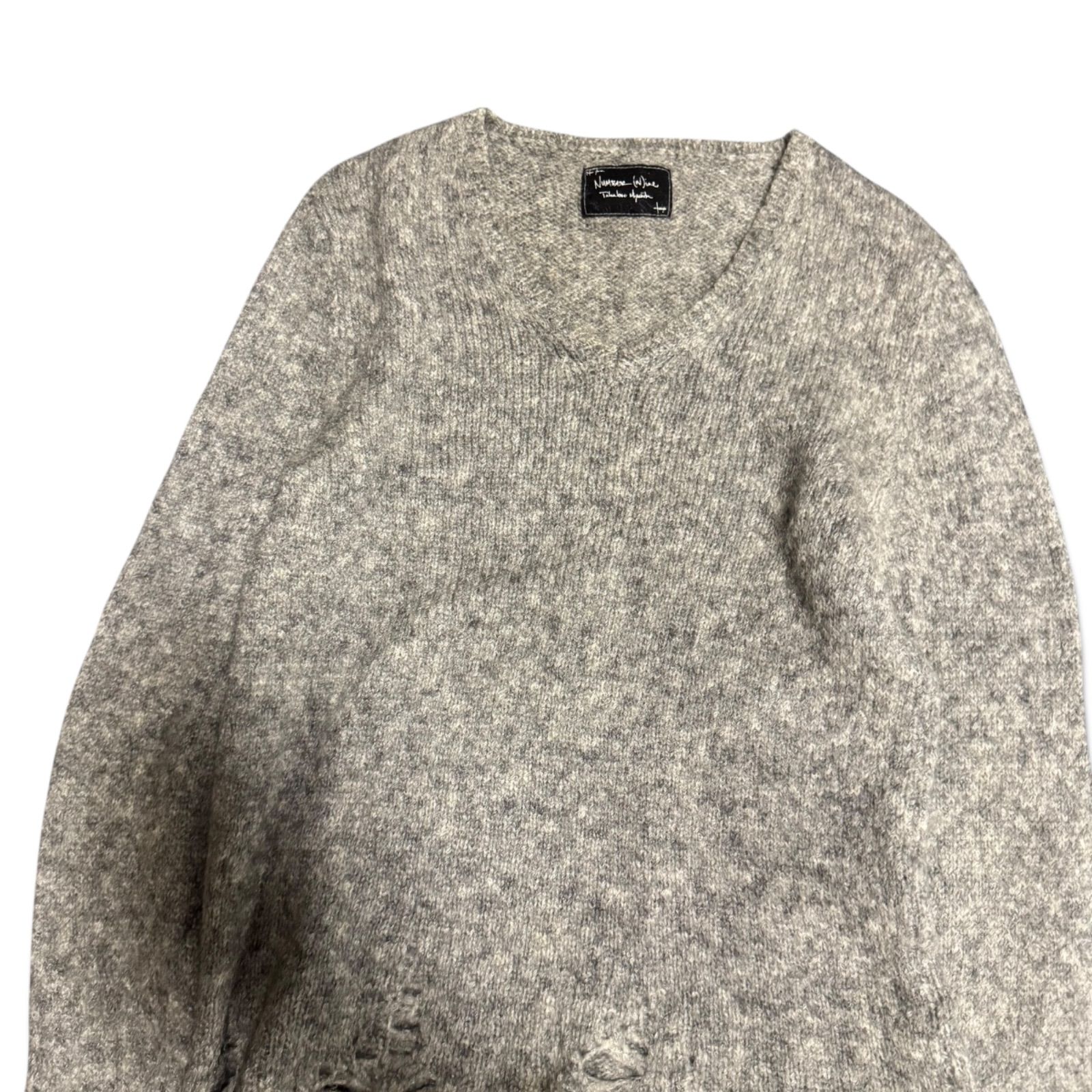 NUMBER NINE ナンバーナイン ダメージ加工ニット グランジ 09FW 宮下