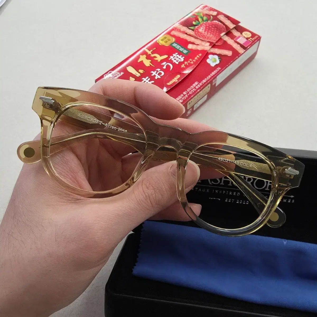 アッシュクロフト Allen メガネ COL 4