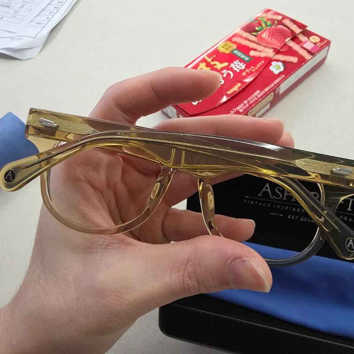 アッシュクロフト Allen メガネ COL 4