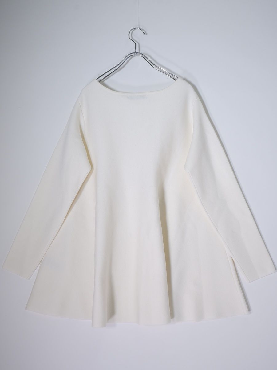 NOBLEノーブル 2025AW テントライン フレアニット新品【フリー