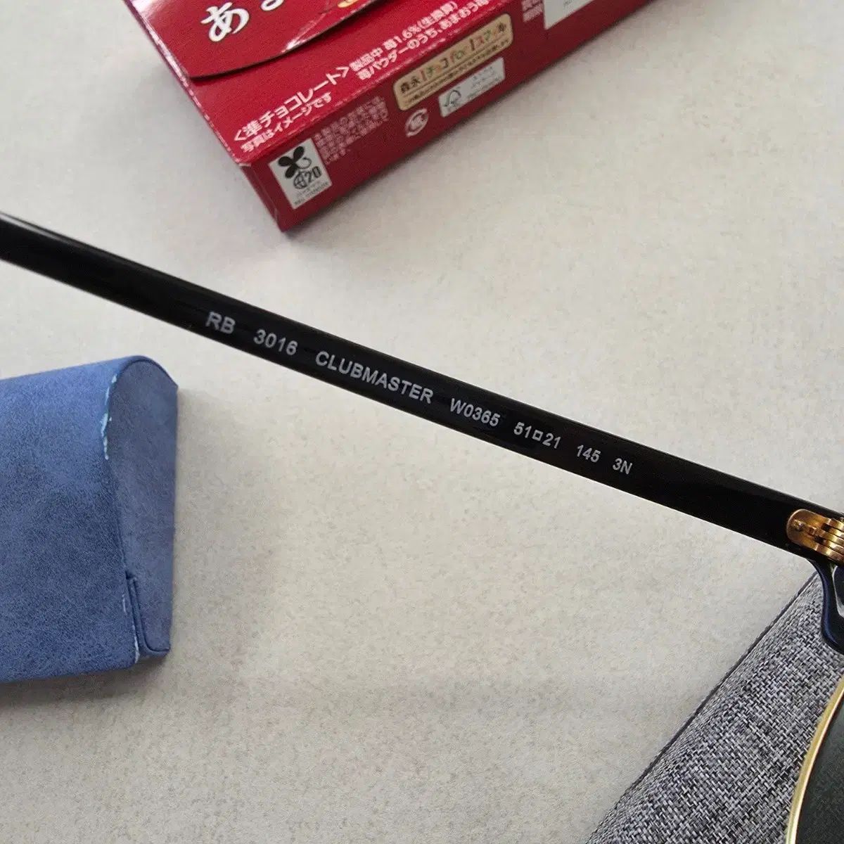  レイバン クラブマスター ブラック GOLD サングラス 51 rb 3016 サングラス 小物