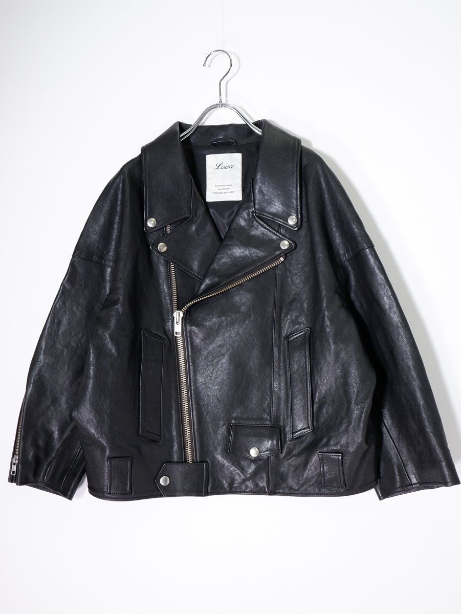Lisiere L Appartementリジエール アパルトモン 2025 SS Rider s Jacketリジェール ライダース ジャケット 36