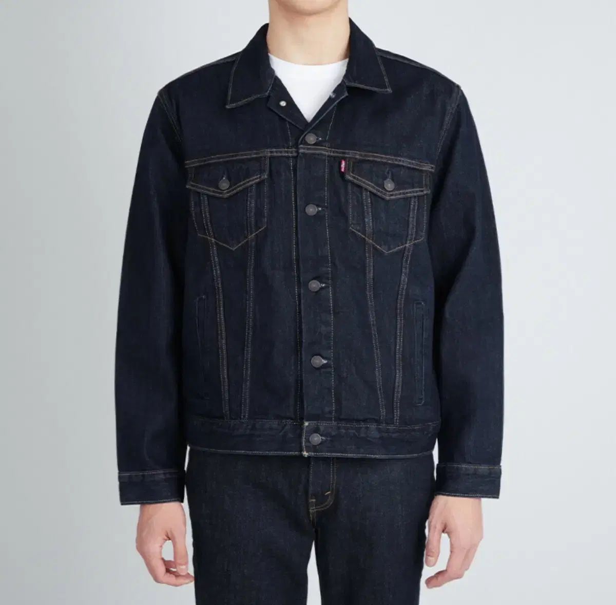 リーバイス 生デニム トラッカージャケット