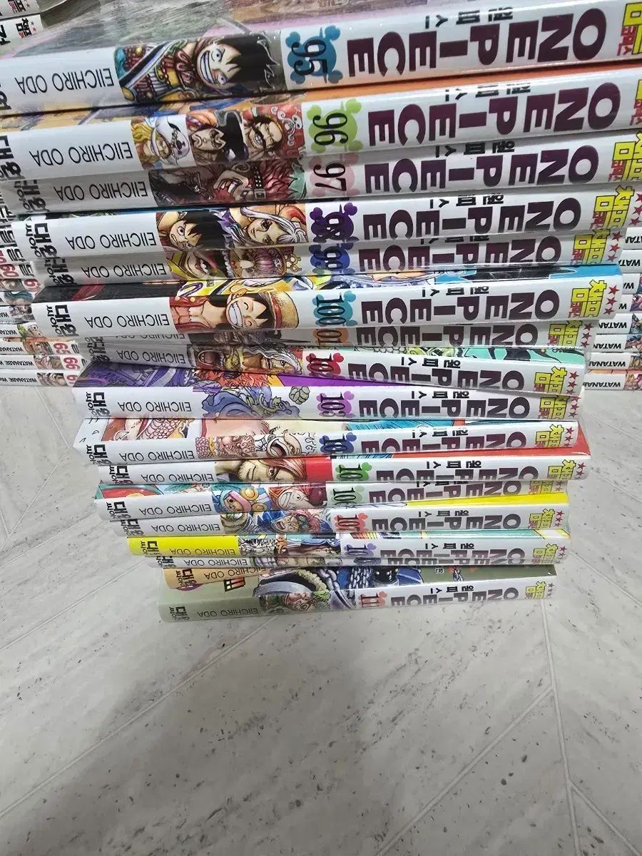 ONE PIECE 漫画 95 111 巻