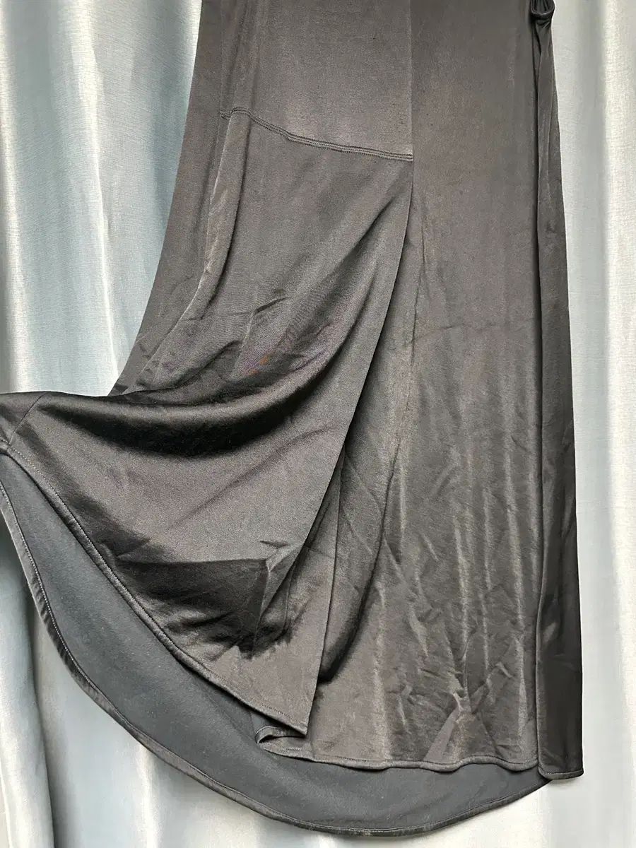  MM 6 Maison Margiela ブラック ノースリーブ ロング ONE PIECE 66 77 サイズ 長袖 七分袖 その他