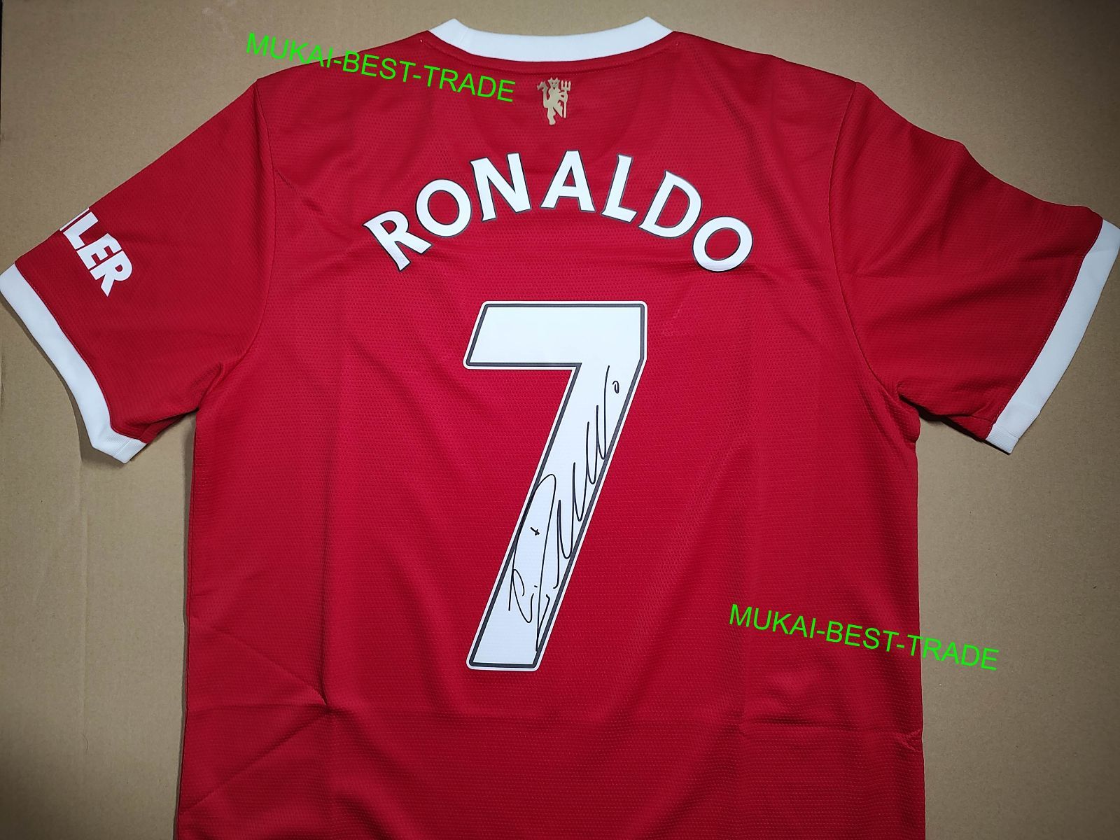 マンチェスター・ユナイテッド ロナウド サイン入りユニフォーム 2003/2004マンチェスターユナイテッドロナウドのユニフォーム