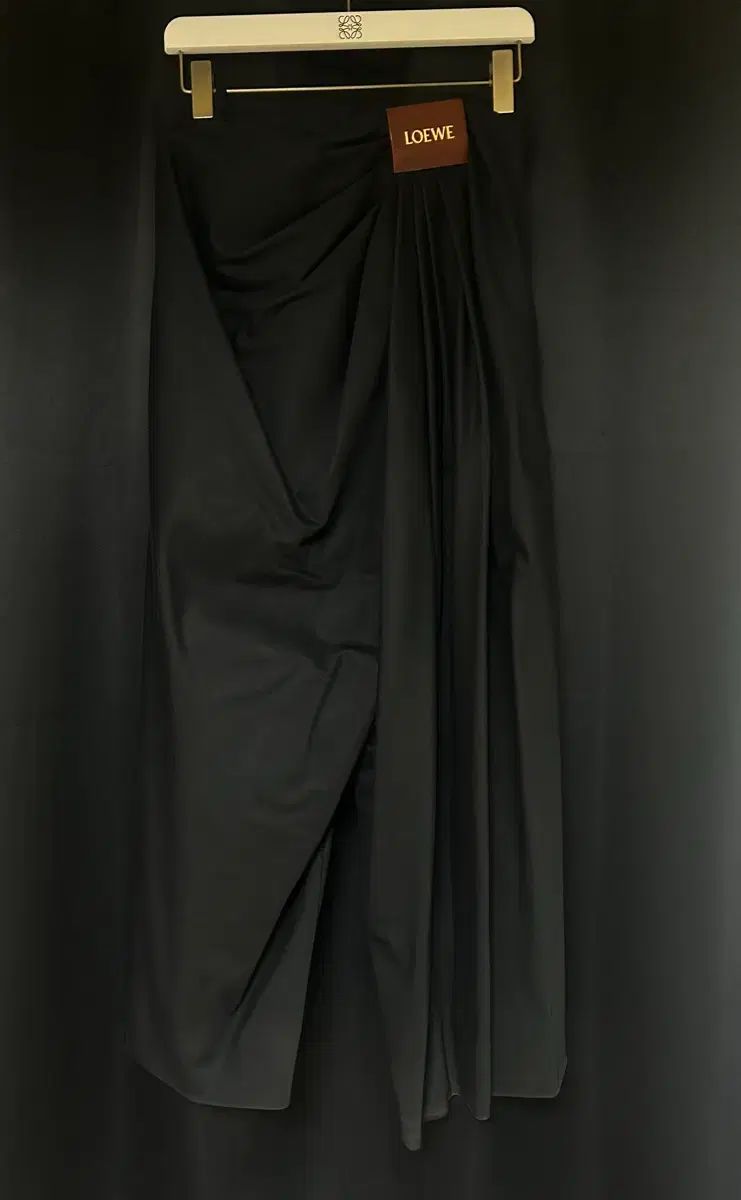 LOEWE ロエベ ドレープ トラウザー ブラック 48