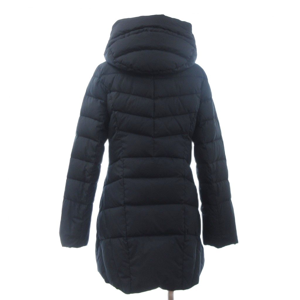 フィラ FILA GOLF ダウンコート 長袖 フード ロゴ 刺繍 790-230F 紺